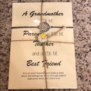 Unopened grandmother bracelets!